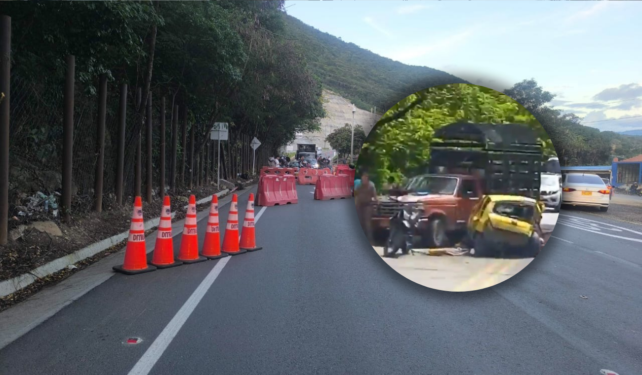 Accidente en la vía Bogotá - Girardot