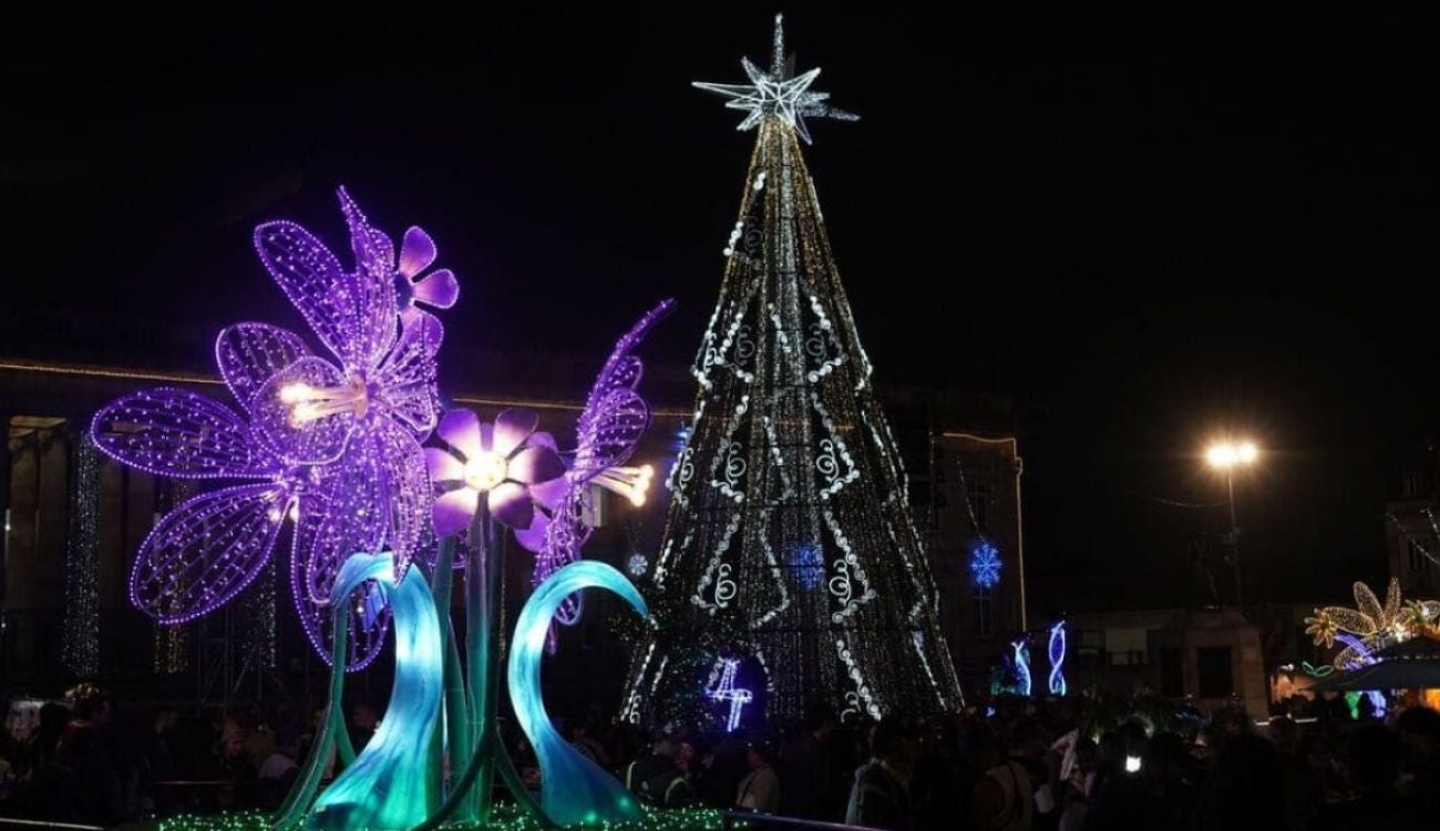 Cuándo se encienden las luces navideñas en la Plaza de Bolívar 2025