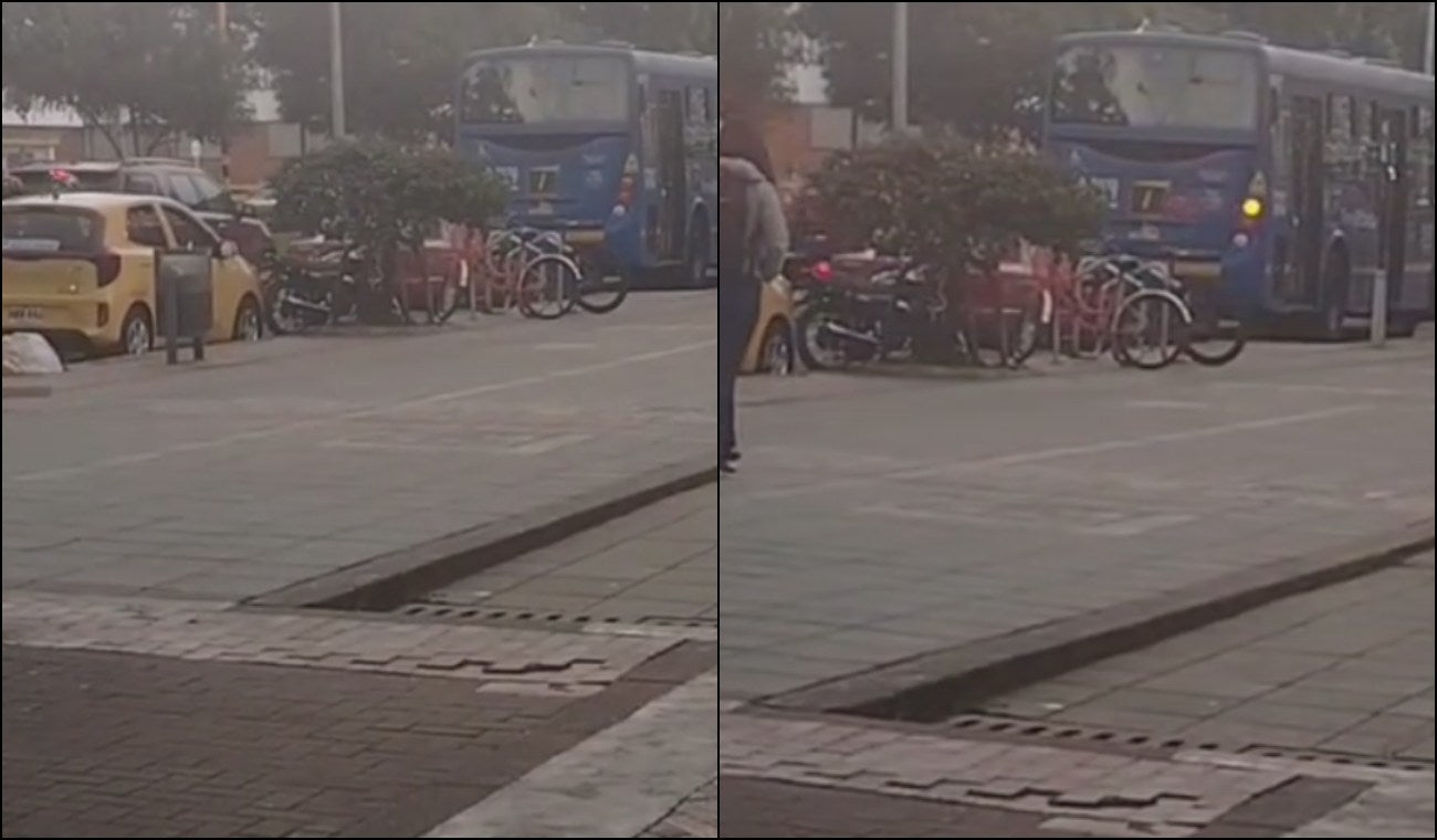 Caos por mal parqueados en Bogotá