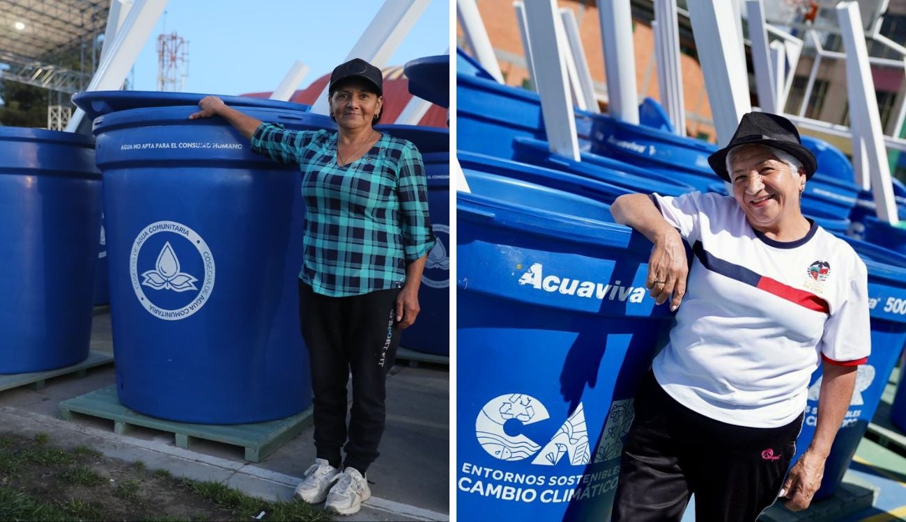 Tanques de agua lluvia mejoran la vida de miles de familias en Cundinamarca