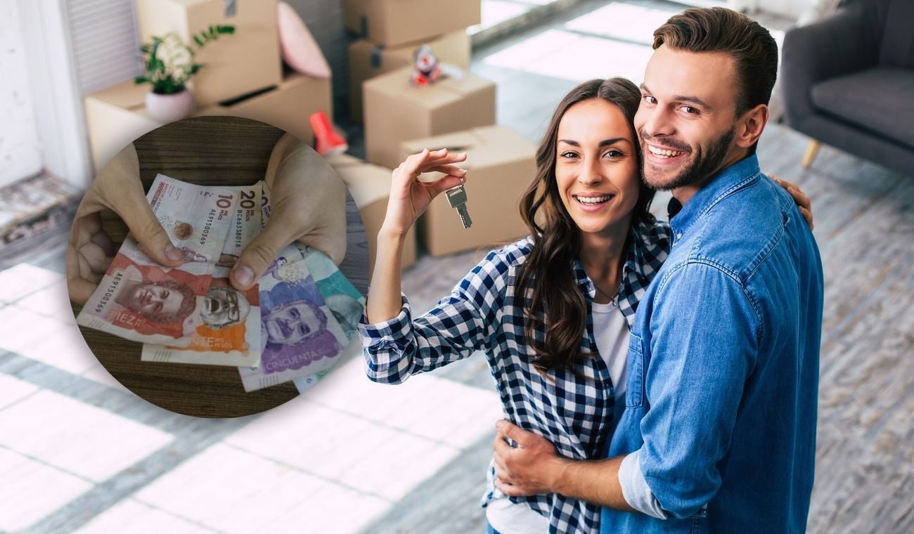 Familia solicitando crédito de vivienda