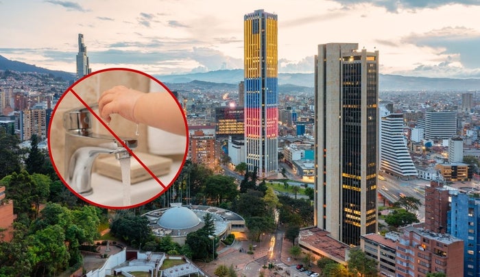 Cortes de agua en Bogotá este puente festivo: revise si su barrio está en la lista