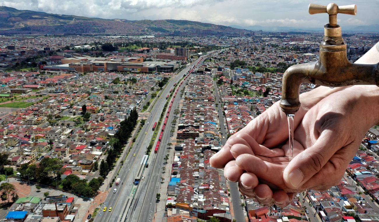 Cortes de agua en Bogotá y Soacha, 18 al 21 de noviembre de 2025