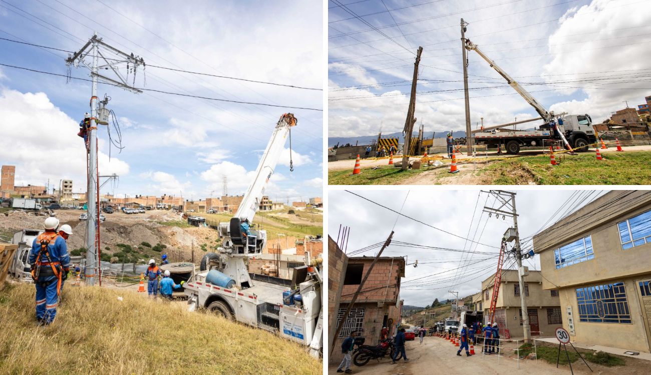 Ciudad Bolívar se ilumina: 560 familias ya cuentan con energía eléctrica