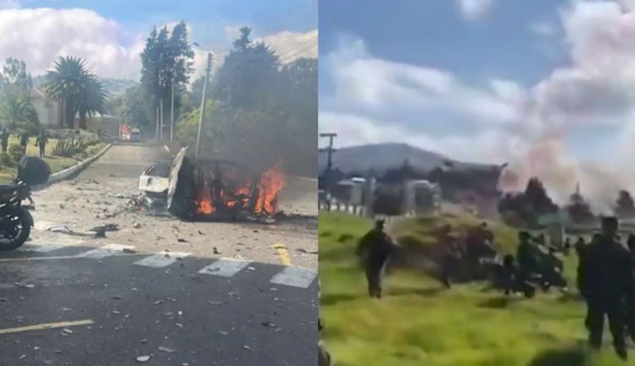 Fuerte explosión en Tunja: volqueta bomba afectó 29 viviendas
