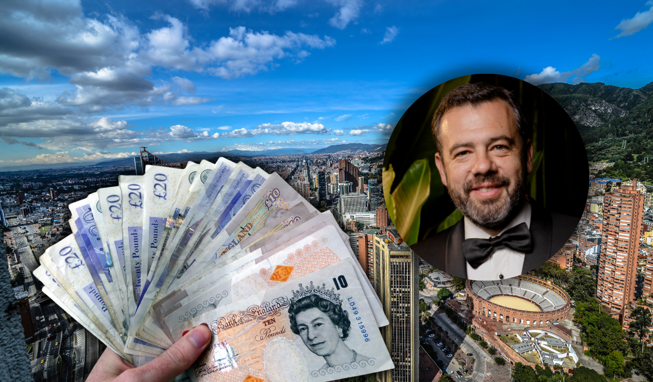 Galán se vistió de gala: se trajo millonada de Brasil en libras esterlinas