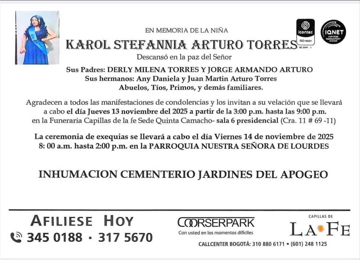 Exequias de Karol Arturo