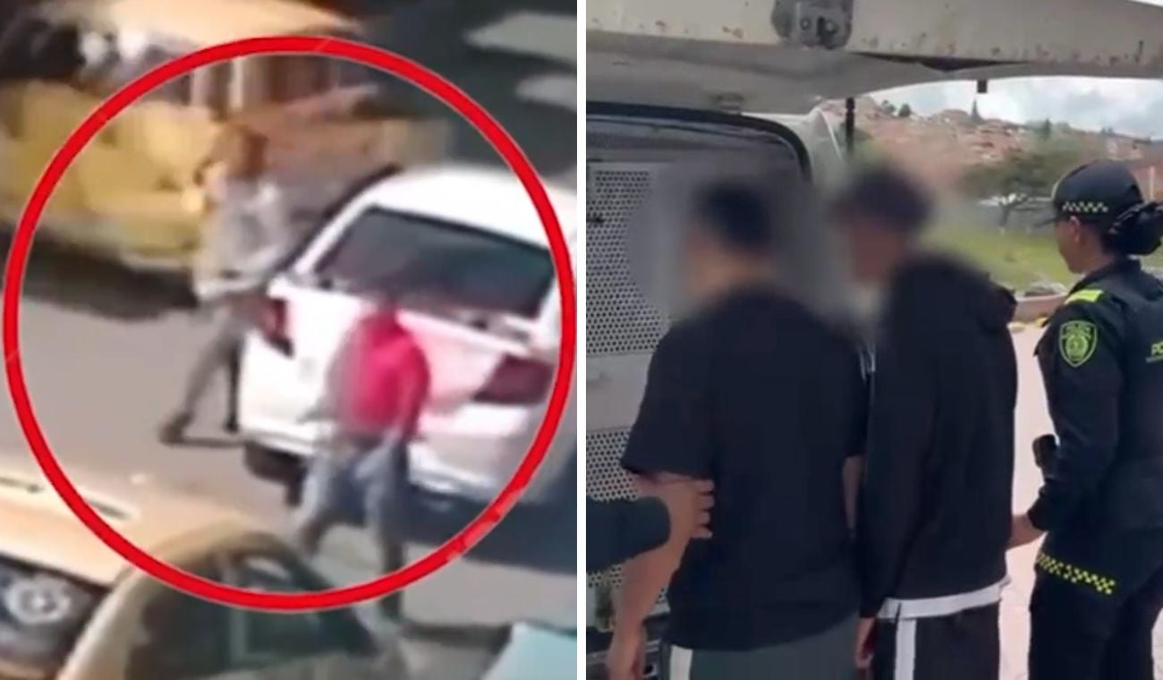 Ladrones de vehículos capturados