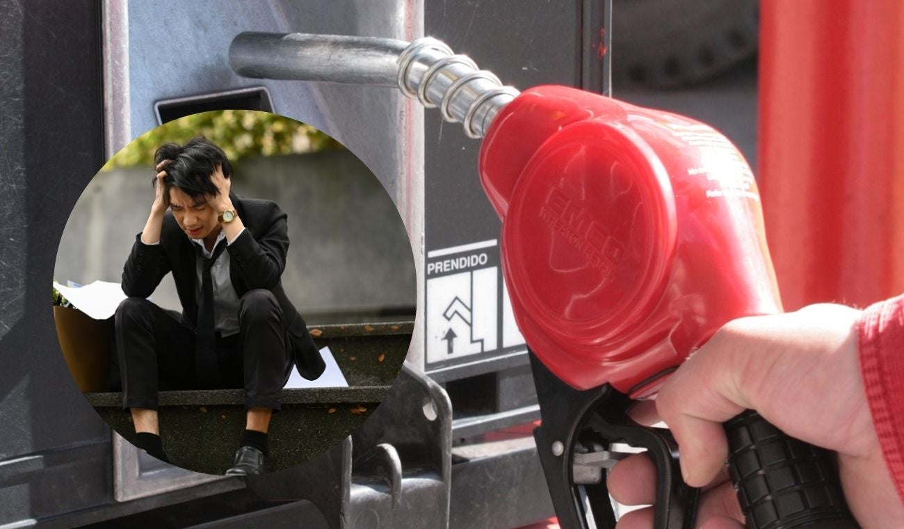 Llenar el tanque de gasolina práctica que lo hace perder mucha plata