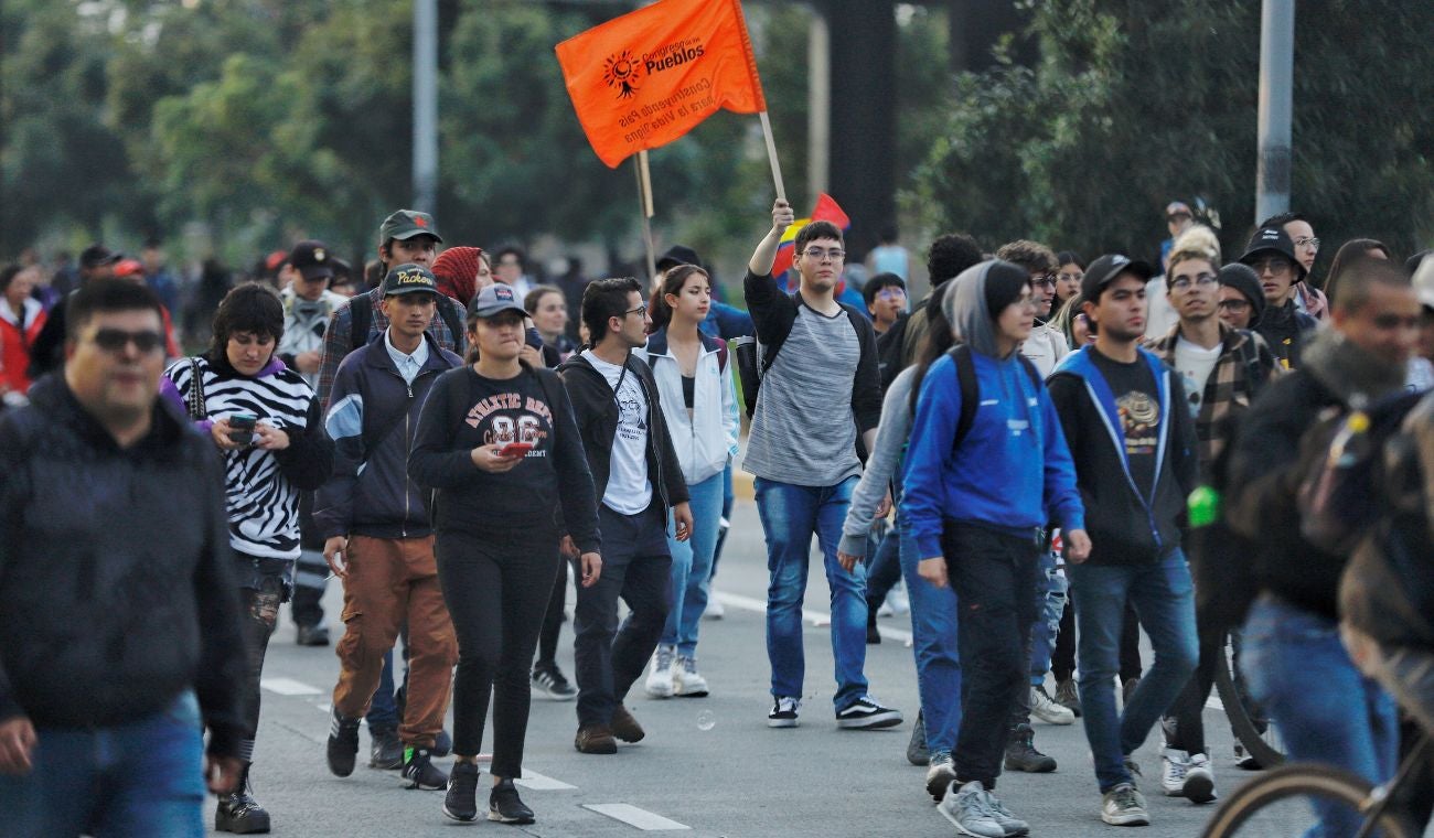 Manifestaciones en Bogotá esta semana