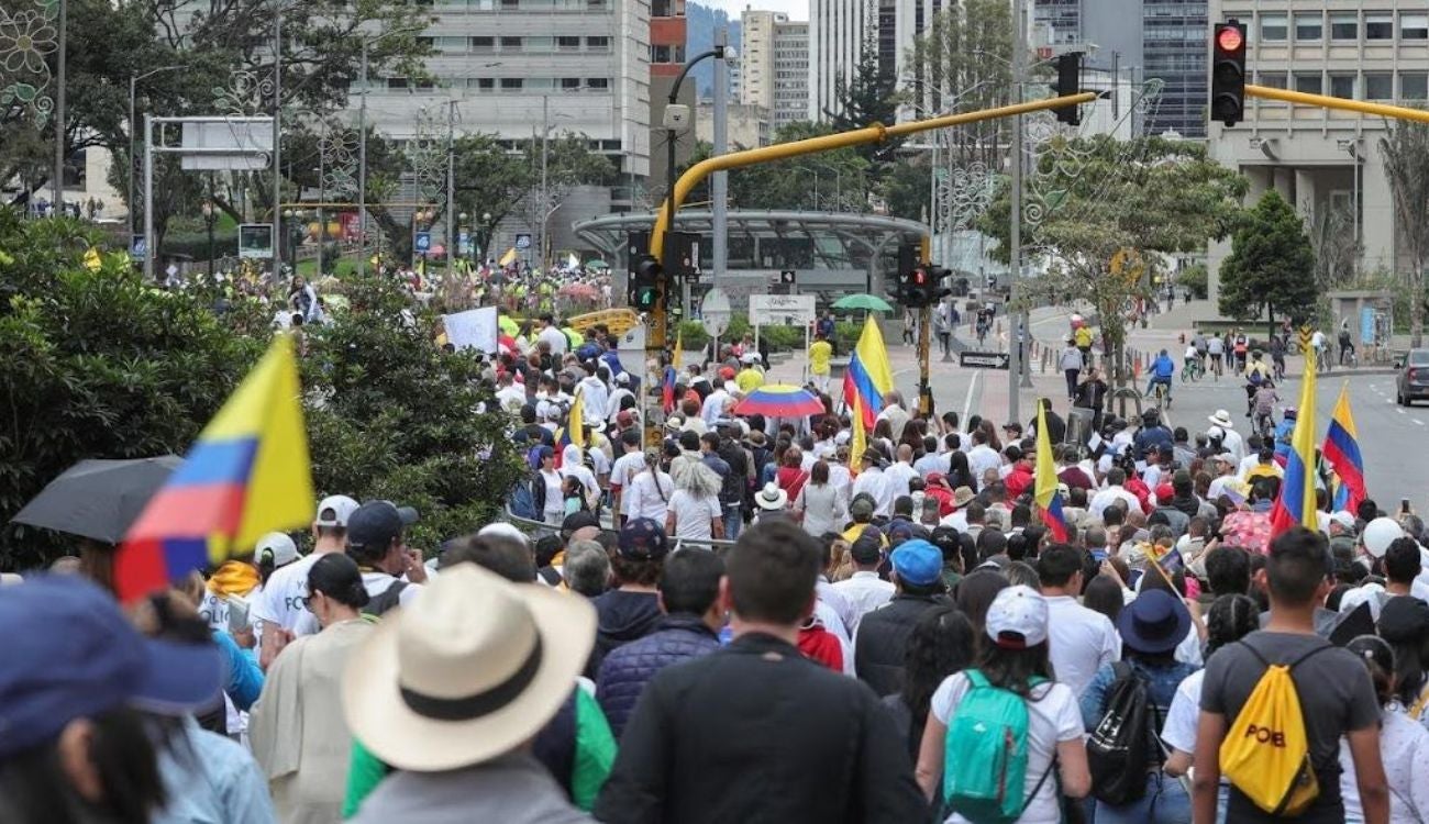 Marchas que paralizarán a Bogotá del 5 al 9 de noviembre: tome precauciones