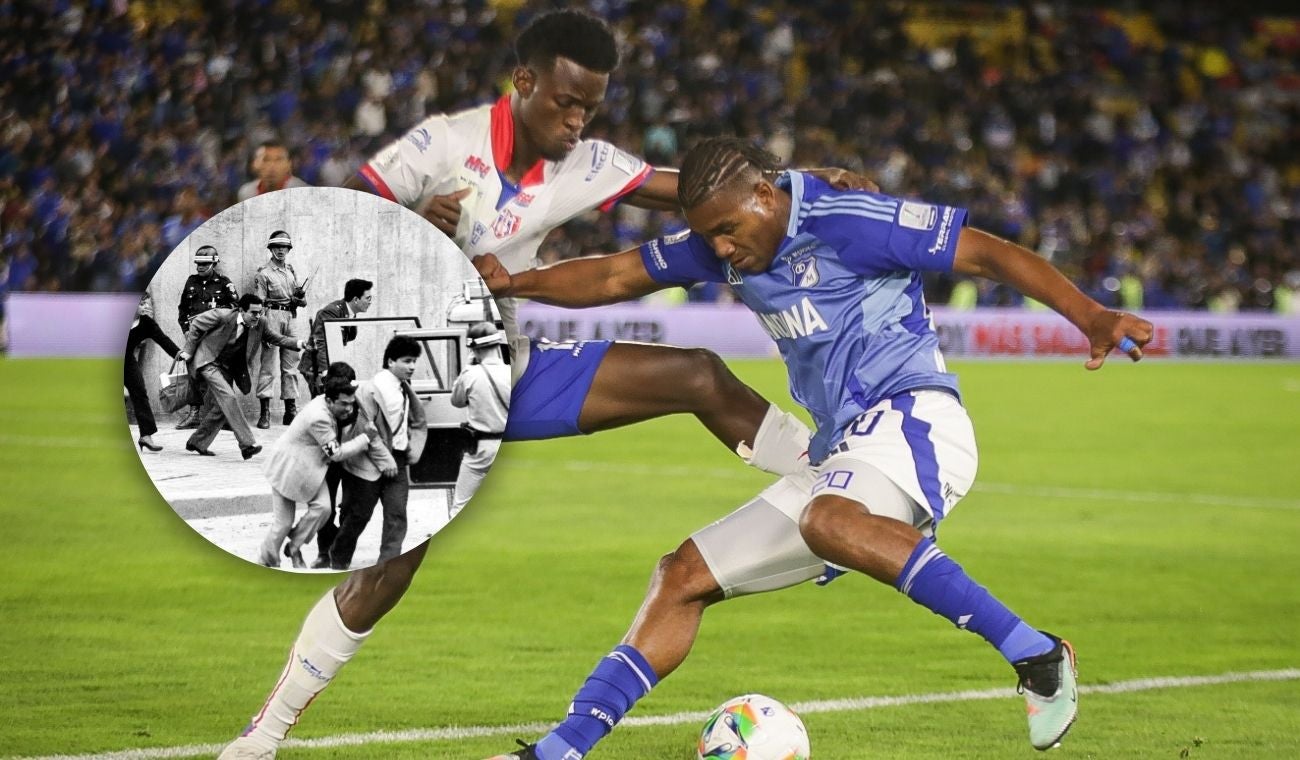 Millonarios vs Unión Magdalena en la toma del Palacio de Justicia