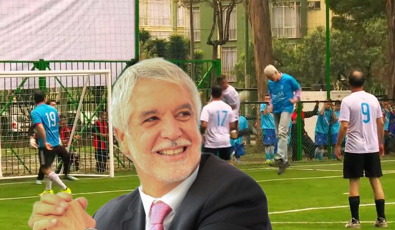 Enrique Peñalosa y su pasado como futbolista