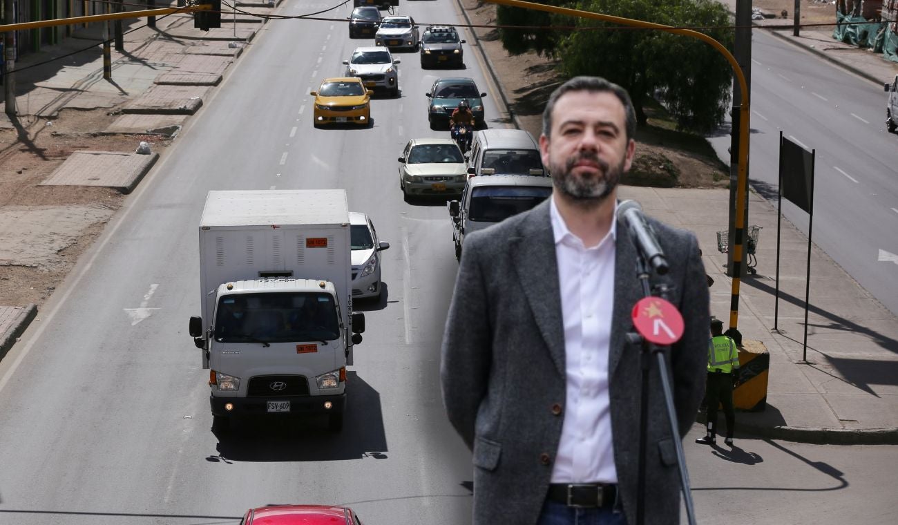 Cambios en el pico y placa en Bogotá