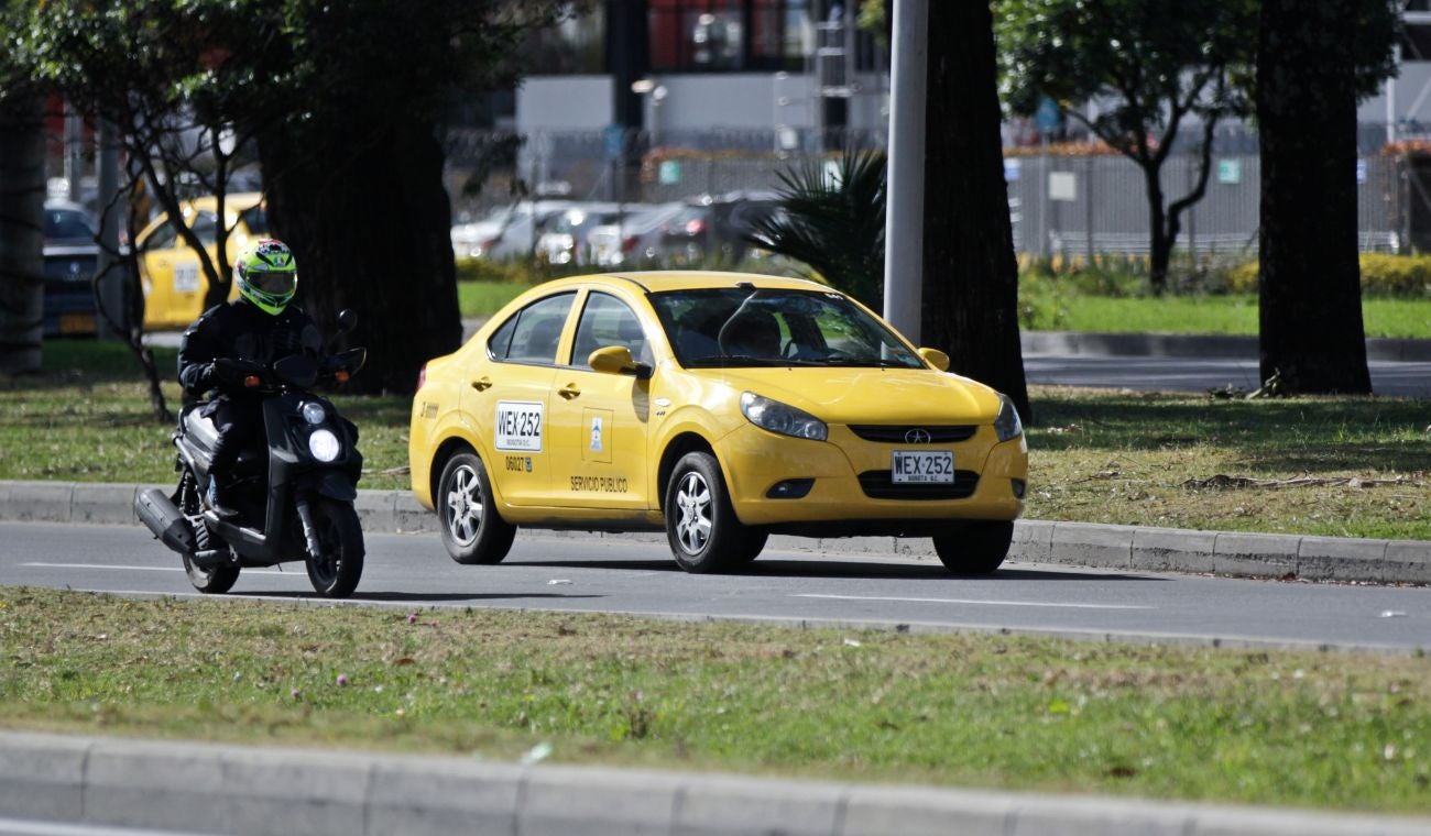 Taxis en Bogotá