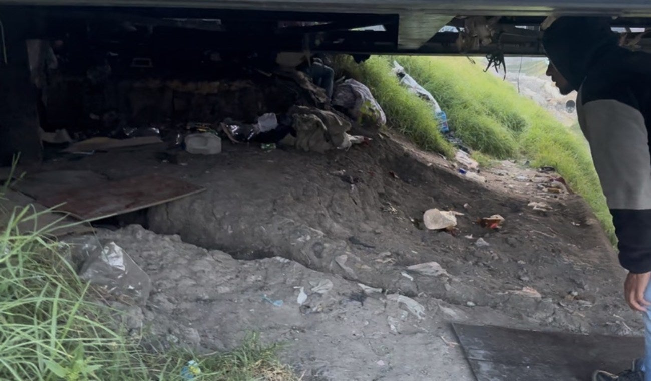 Zona de la explosión en Kennedy