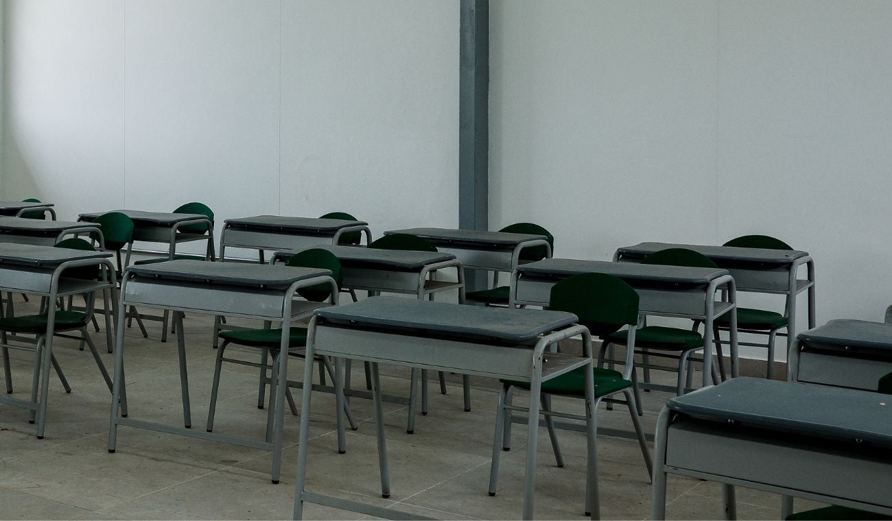 Salón de clases en Bogotá