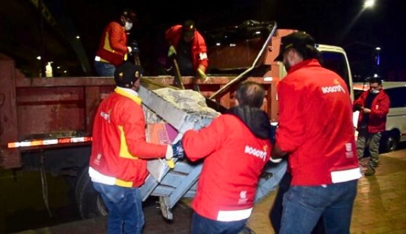 Engativá recupera espacio público: limpian y renuevan la avenida Boyacá