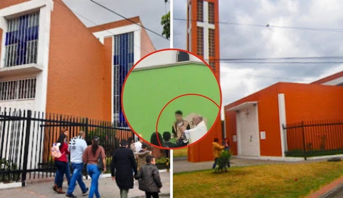 Riña a cuchillo en plena misa: jóvenes usaron al padre como escudo