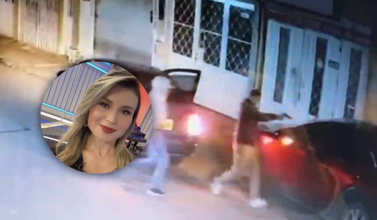 Robo de carro a periodista