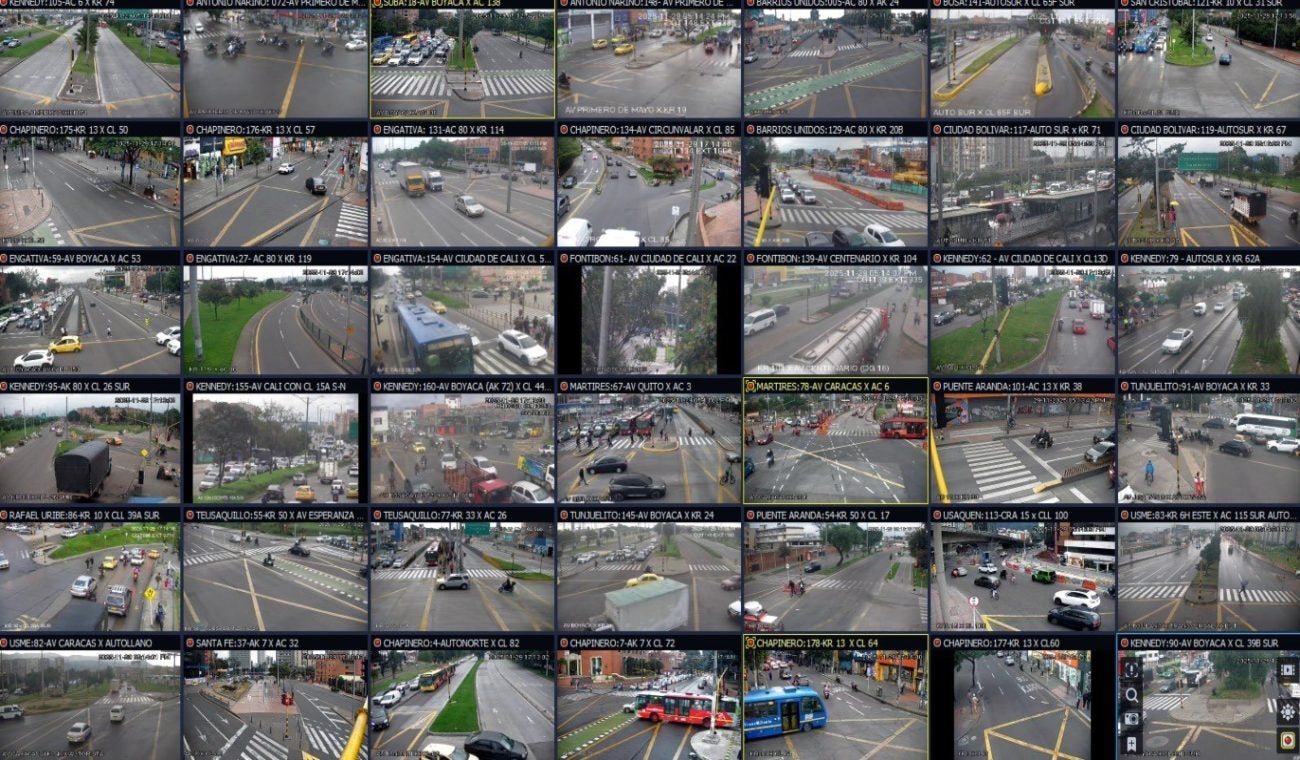 Sábado de trancones en Bogotá