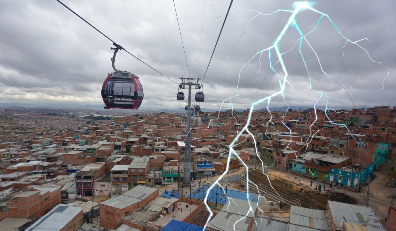 TransMiCable suspende servicio temporalmente por tormenta eléctrica