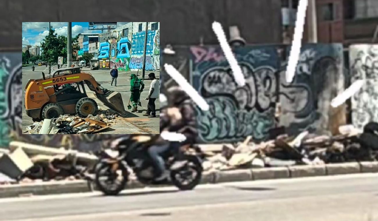 UAESP lanza fuere reflexión Lugar recién limpiado duró 60 minutos