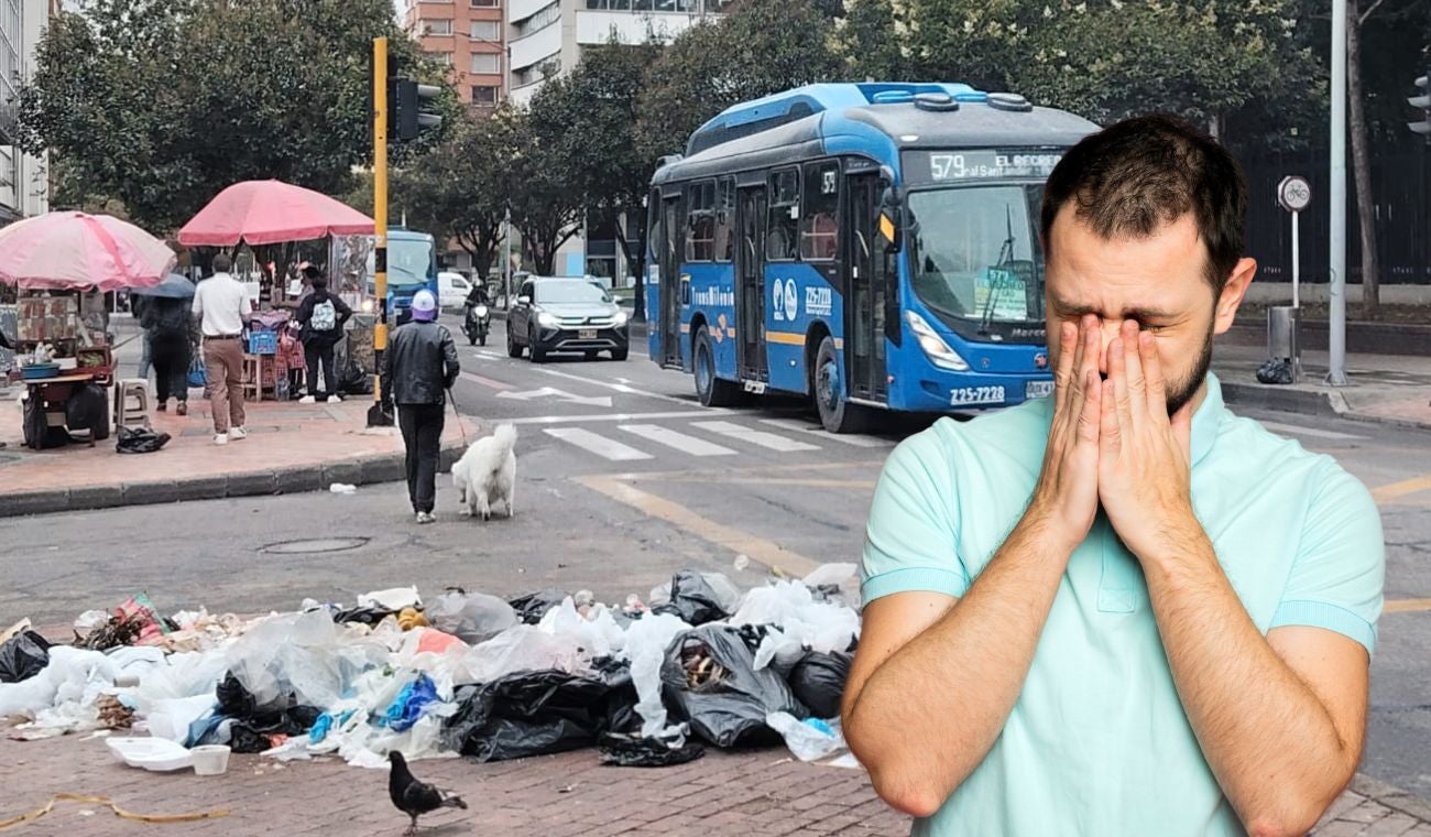 UAESP se olvidó de Santa Fe Vecinos nadan en montañas de basuras