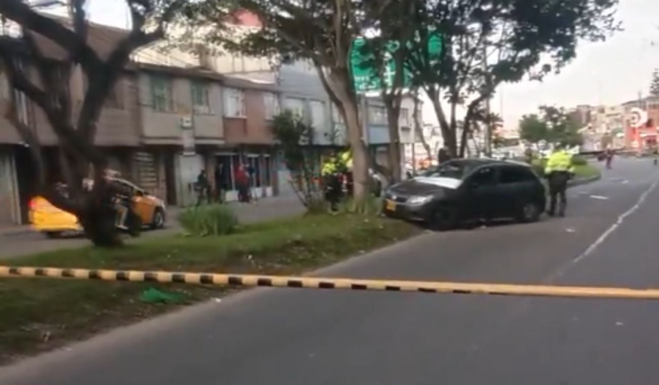 Accidente de tránsito en Engativá