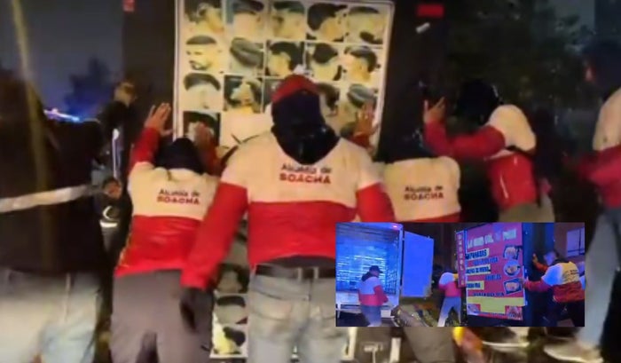 Alcalde de Soacha recupera espacio público 25 tráileres no dejaban caminar