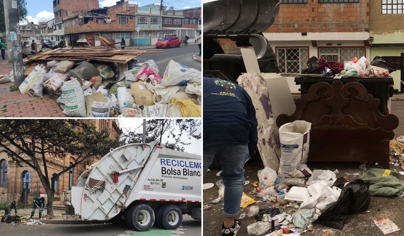 Basuras en Bogotá