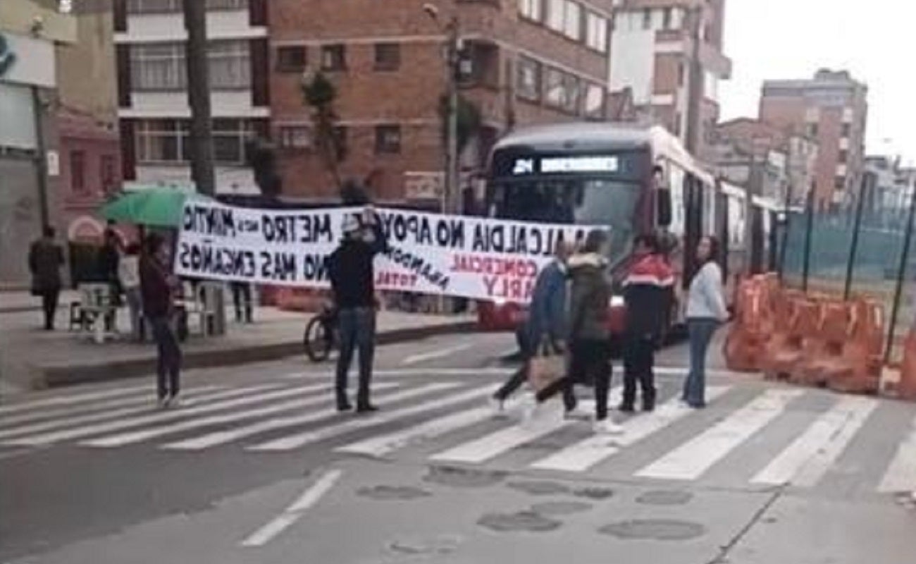 Bloqueo en Transmilenio el 4 de diciembre