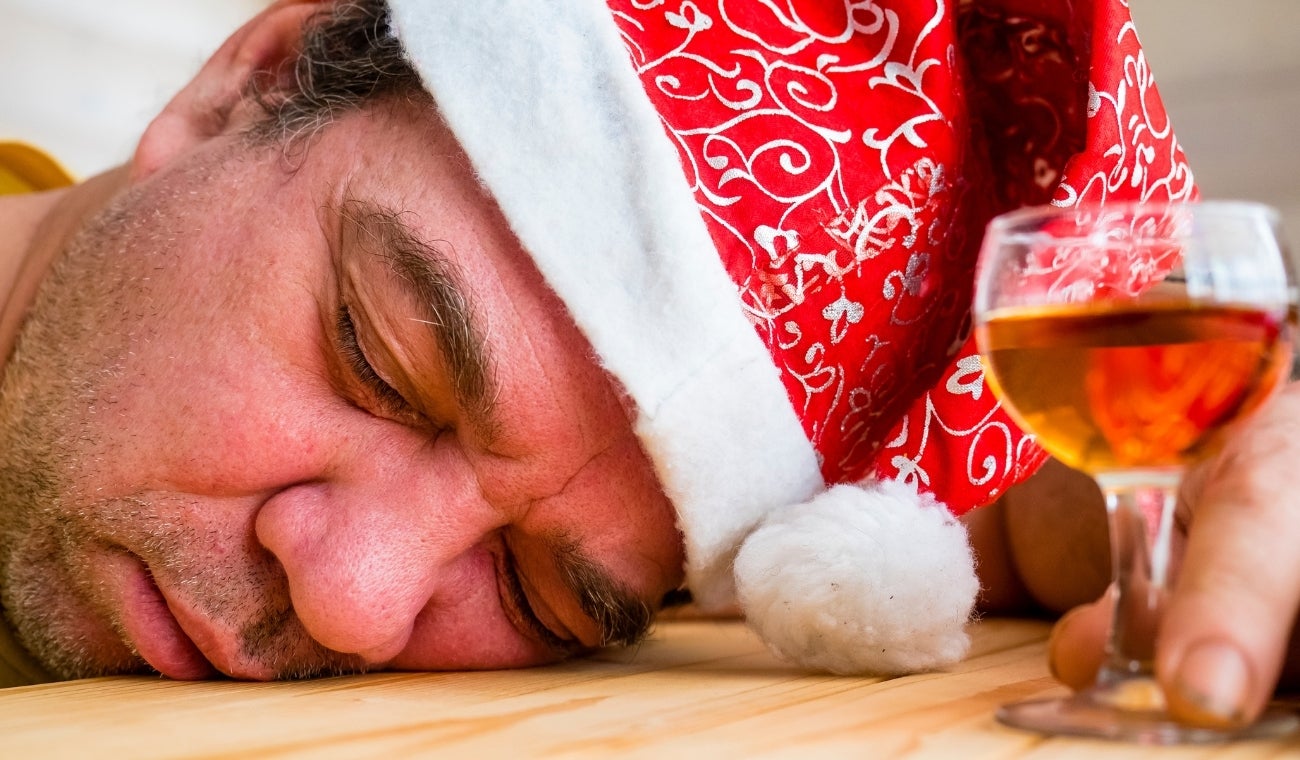 Borrachos en Navidad