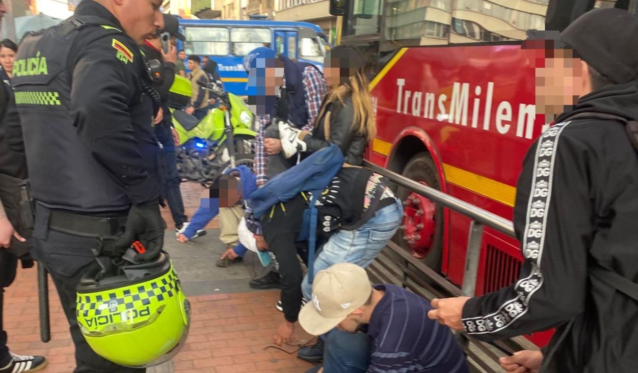 Revendedores de pasajes de TransMilenio