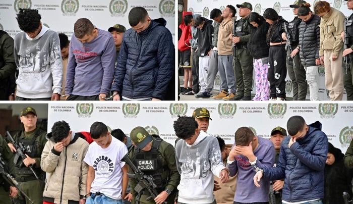 Golpe a la extorsión en Bogotá: caen 'Los Coyotes' y 'Los Calibradores'