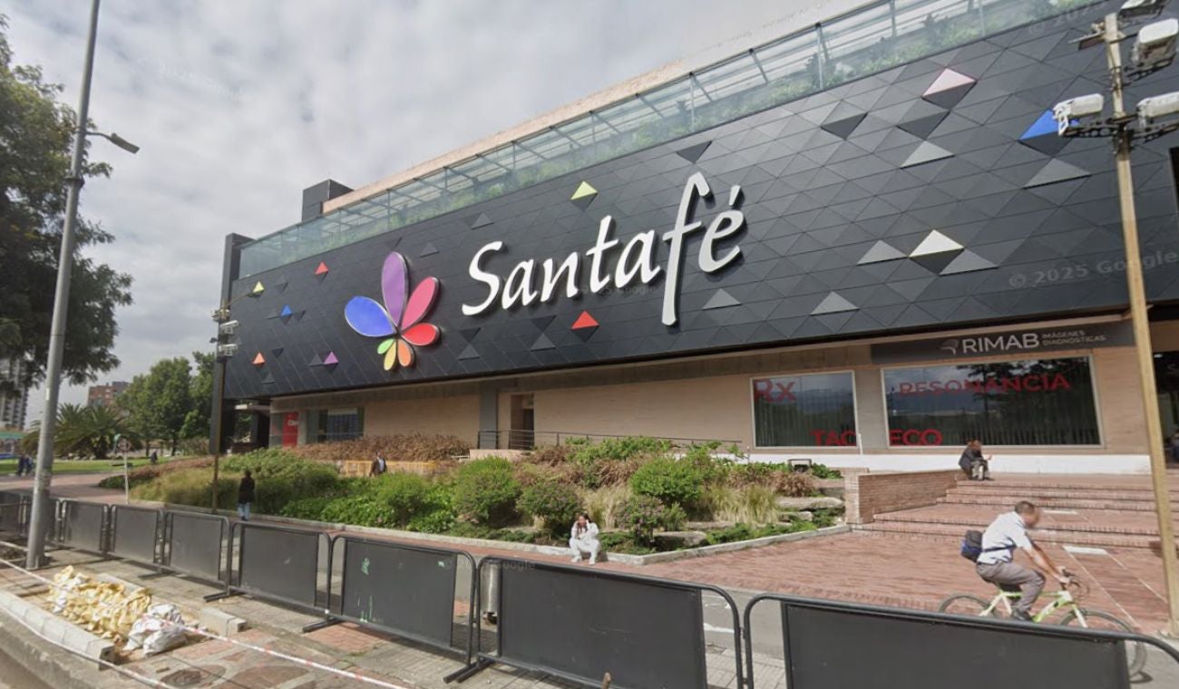 Fachada del Centro Comercial Santafé