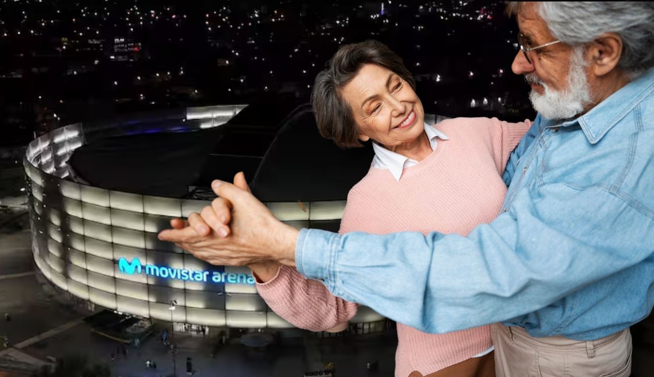 Abuelos tendrán plan gratis en Bogotá: azotarán baldosa en el Movistar Arena