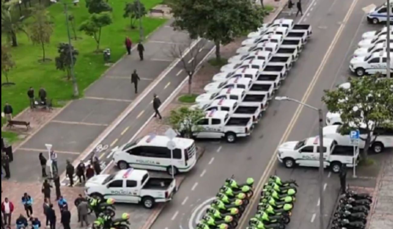 Cundinamarca saca músculo megatomas y más policías en las calles
