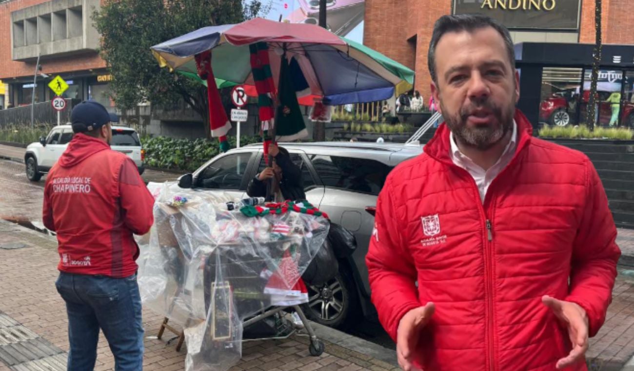 Galán fue claro con los vendedores ambulantes a buscar local para trabajar