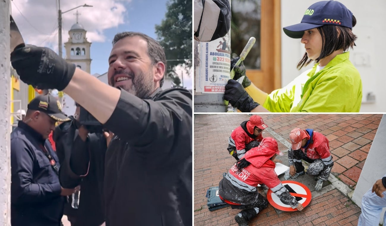 Galán lidera recuperación del espacio público en Bogotá
