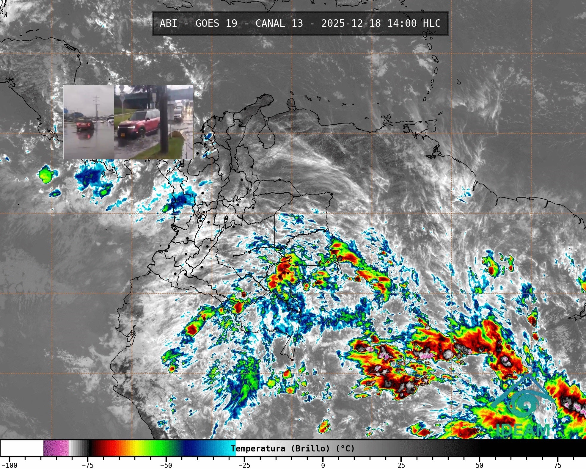 El Ideam pronóstica que las lluvias continuarán hasta la la penúltima semana del año