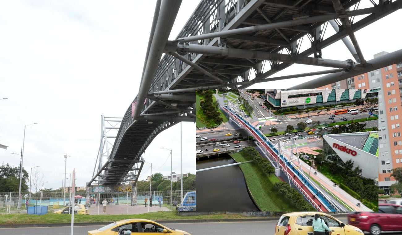 IDU tumbará puente peatonal en la Boyacá