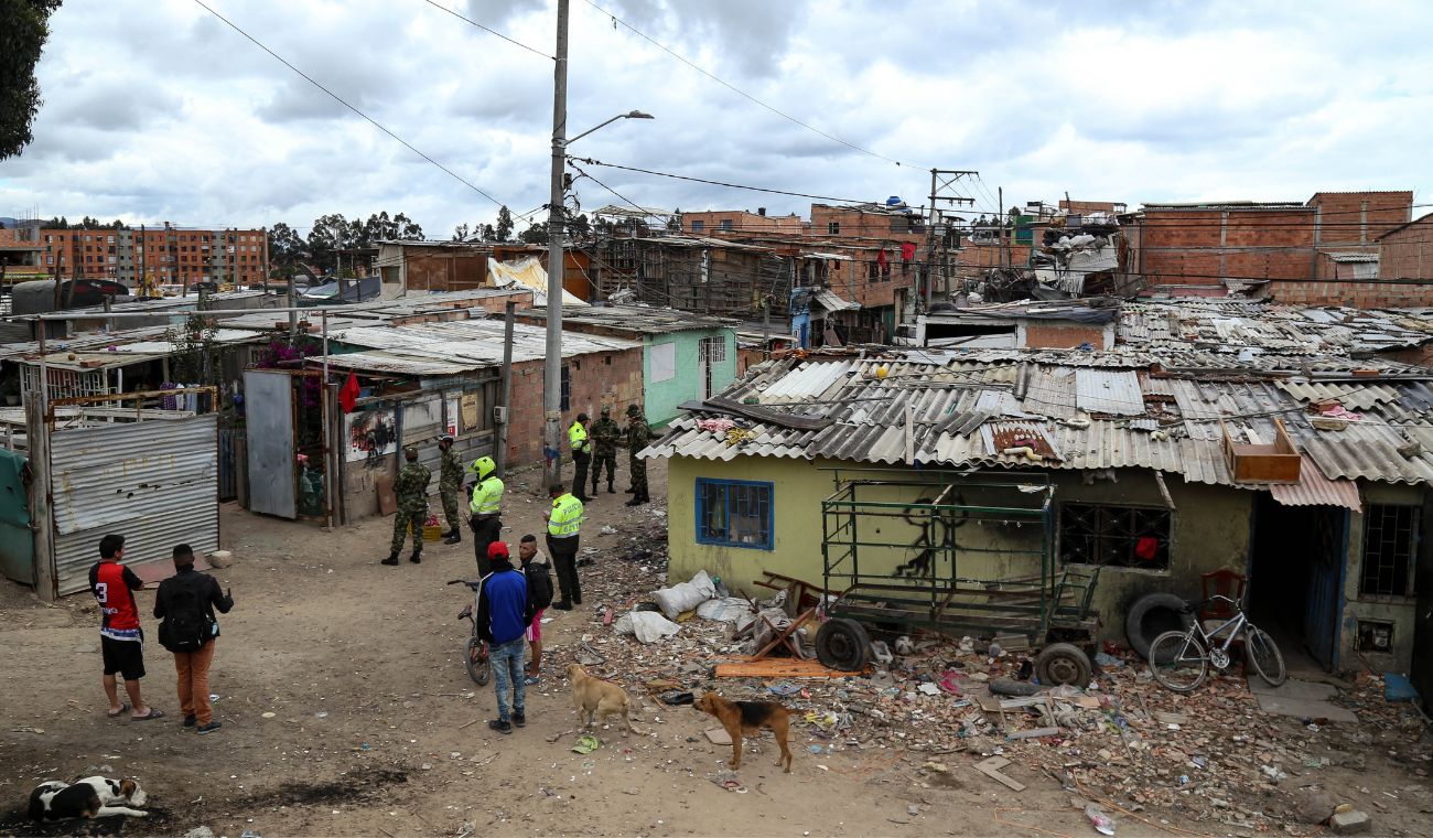 Asentamientos ilegales en Bogotá