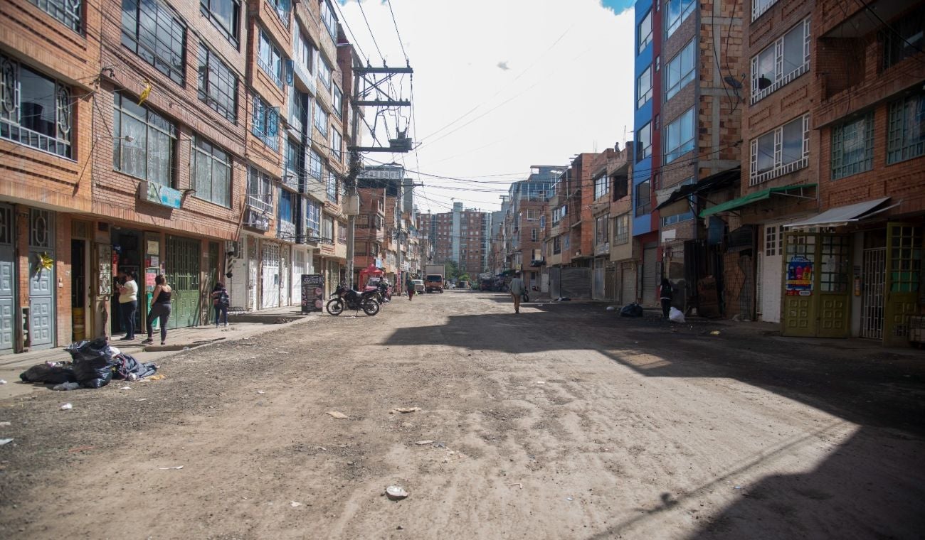 Obras en malla vial de Engativá