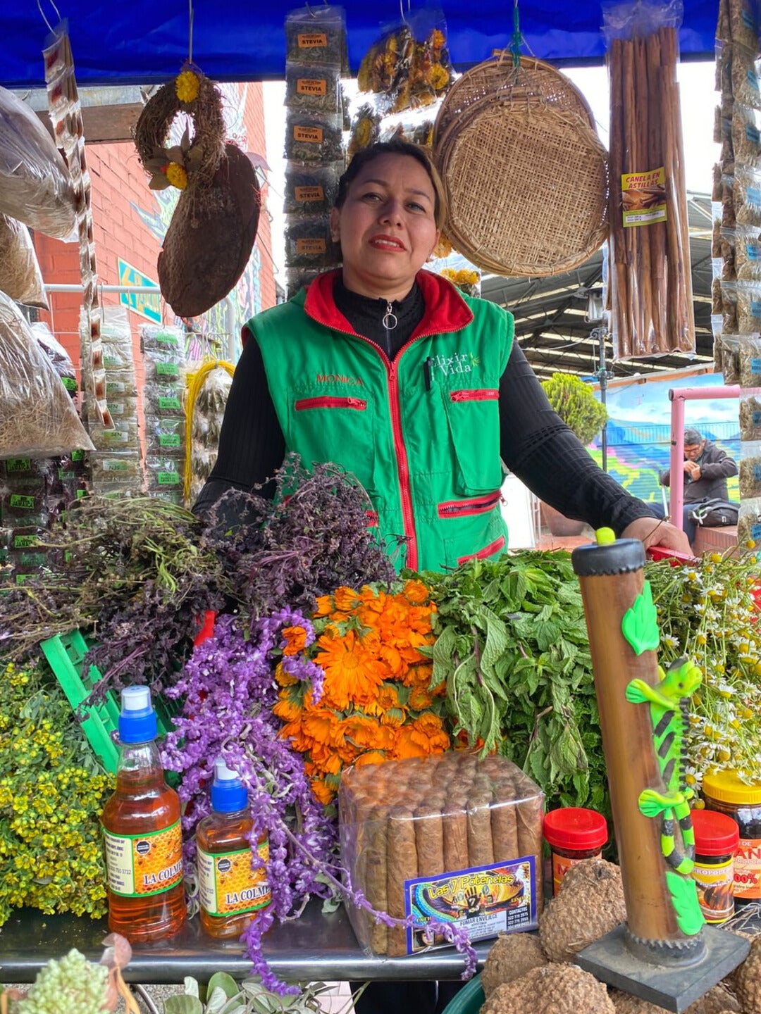 Mónica Adriana Quimbayo, experta en medicina ancestral