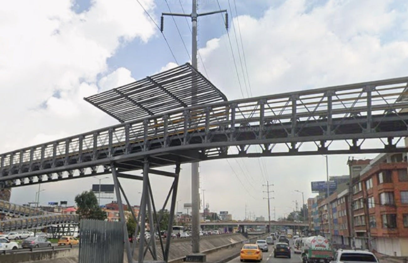 Para qué son techos en puentes de Bogotá