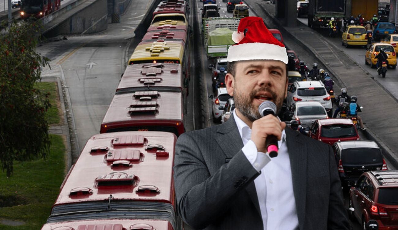 Galán confirma pico y placa en Bogotá para el 24 de diciembre