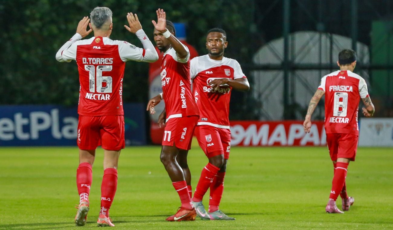 Jugadores de Santa Fe