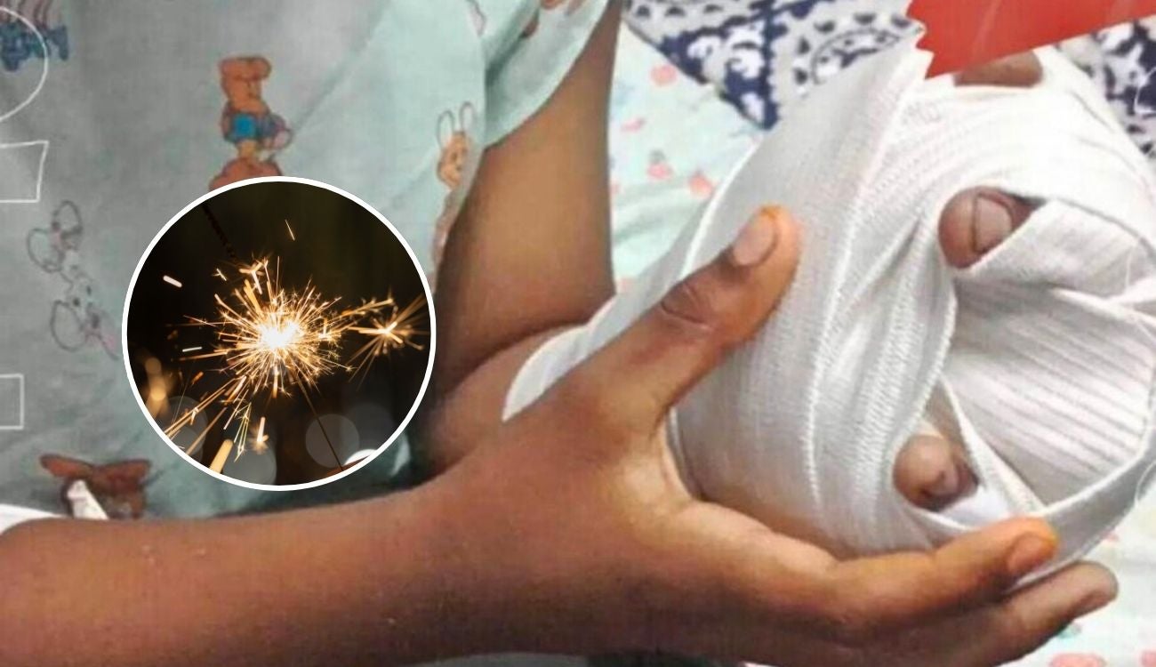 Chispitas Mariposa no son inofensivas: Bomberos alertan por uso de pólvora