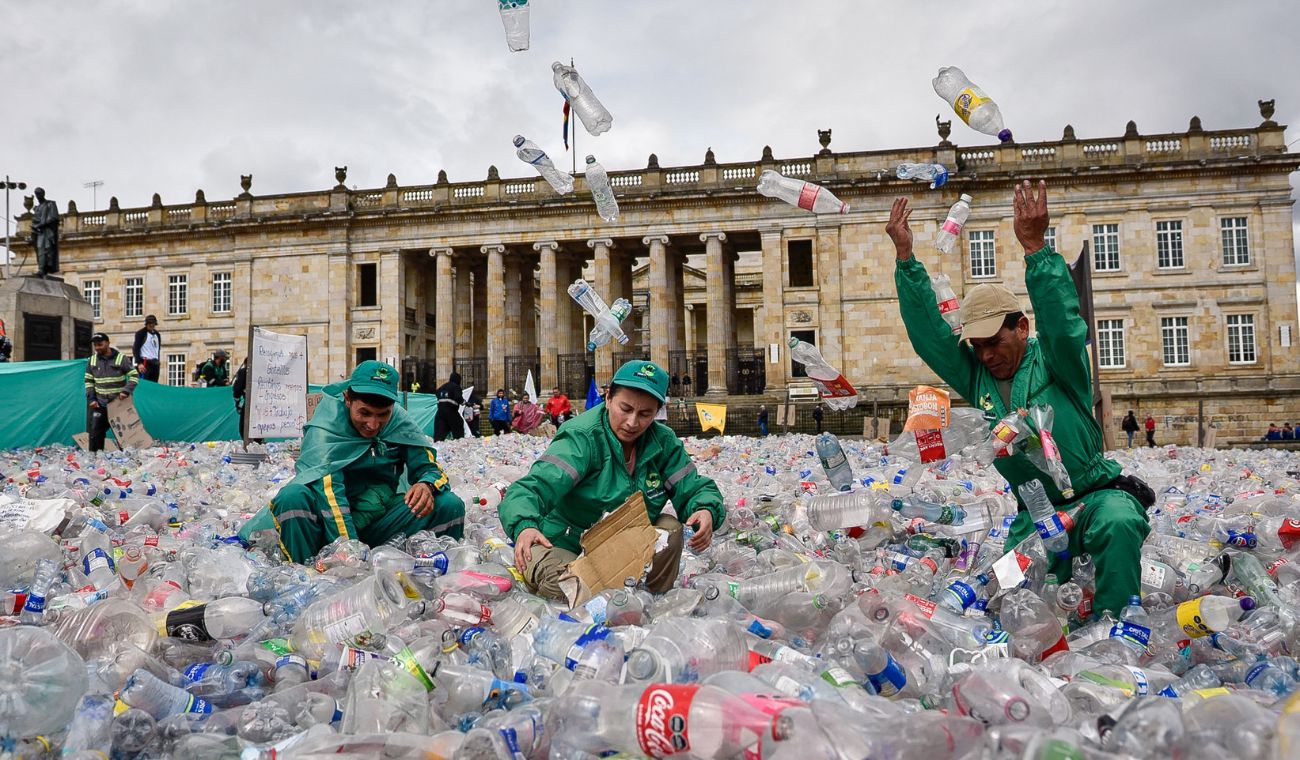 Recicladores en Bogotá